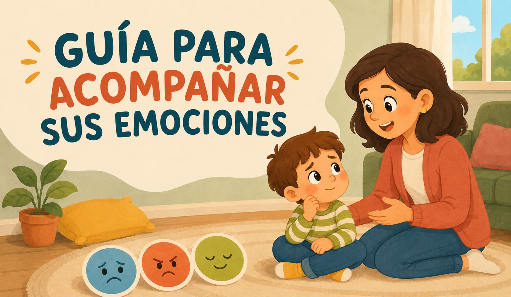 Vista previa de la guía para acompañar las emociones
